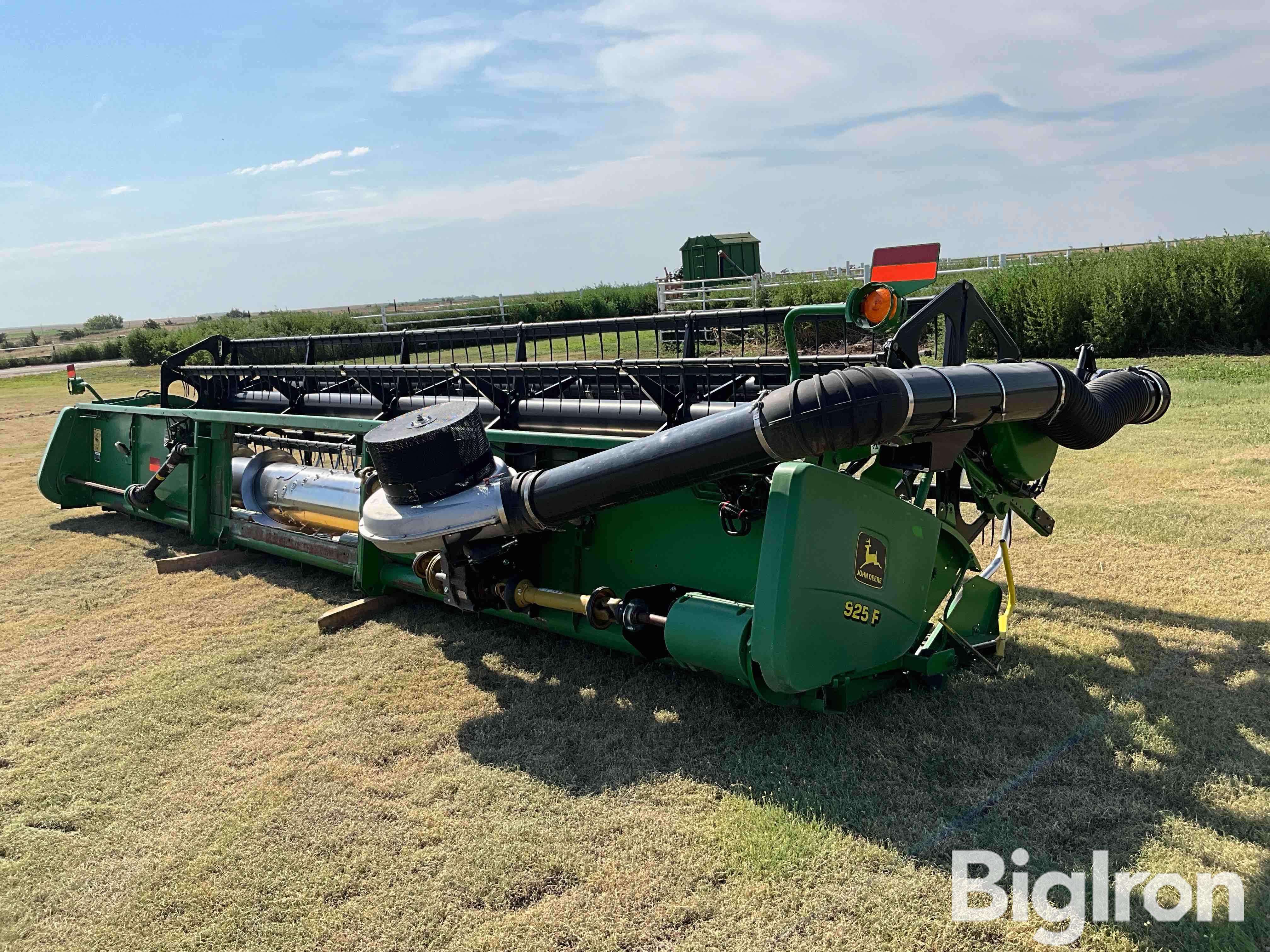 John Deere 925F Platform Header W/ CWS Crary Wind System BigIron Auctions