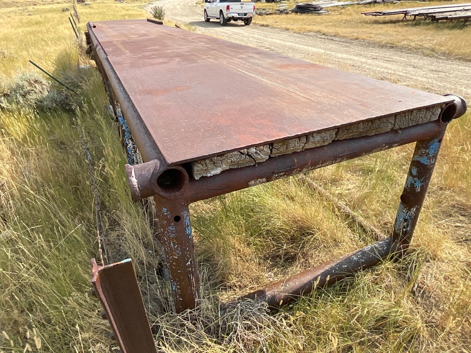 Homemade Metal Tables BigIron Auctions