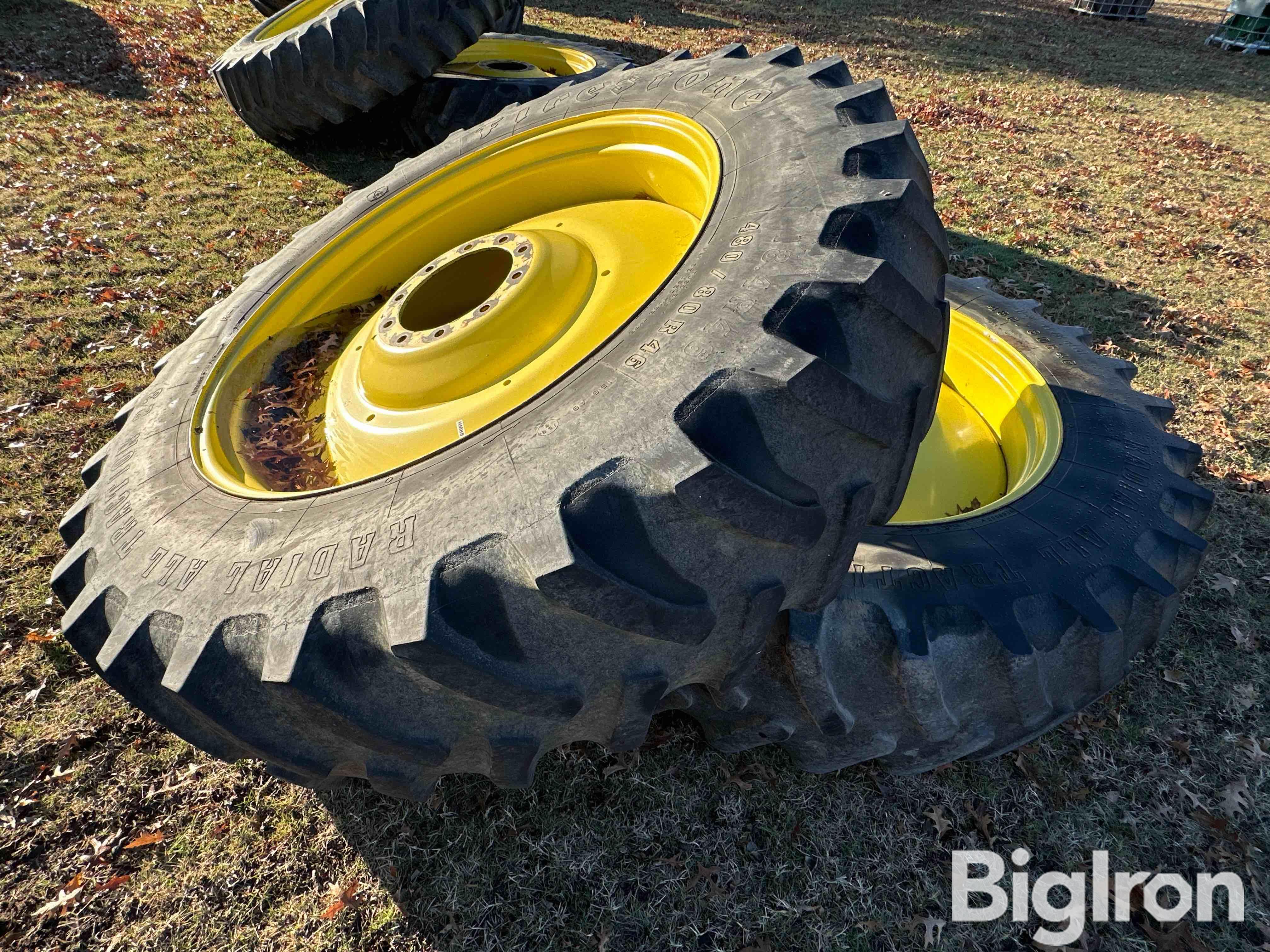 John Deere 480/80R46 Tires & Rims BigIron Auctions