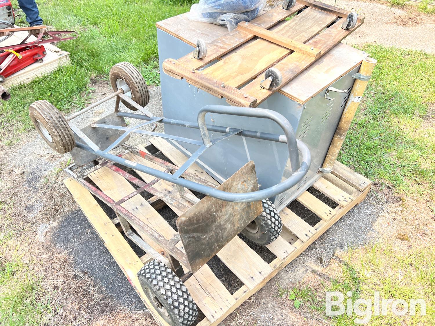 2 Dollies & Metal Box BigIron Auctions