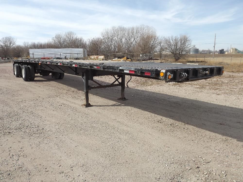 1998 Trailers Unlimited T/A Spread Flatbed Trailer BigIron Auctions