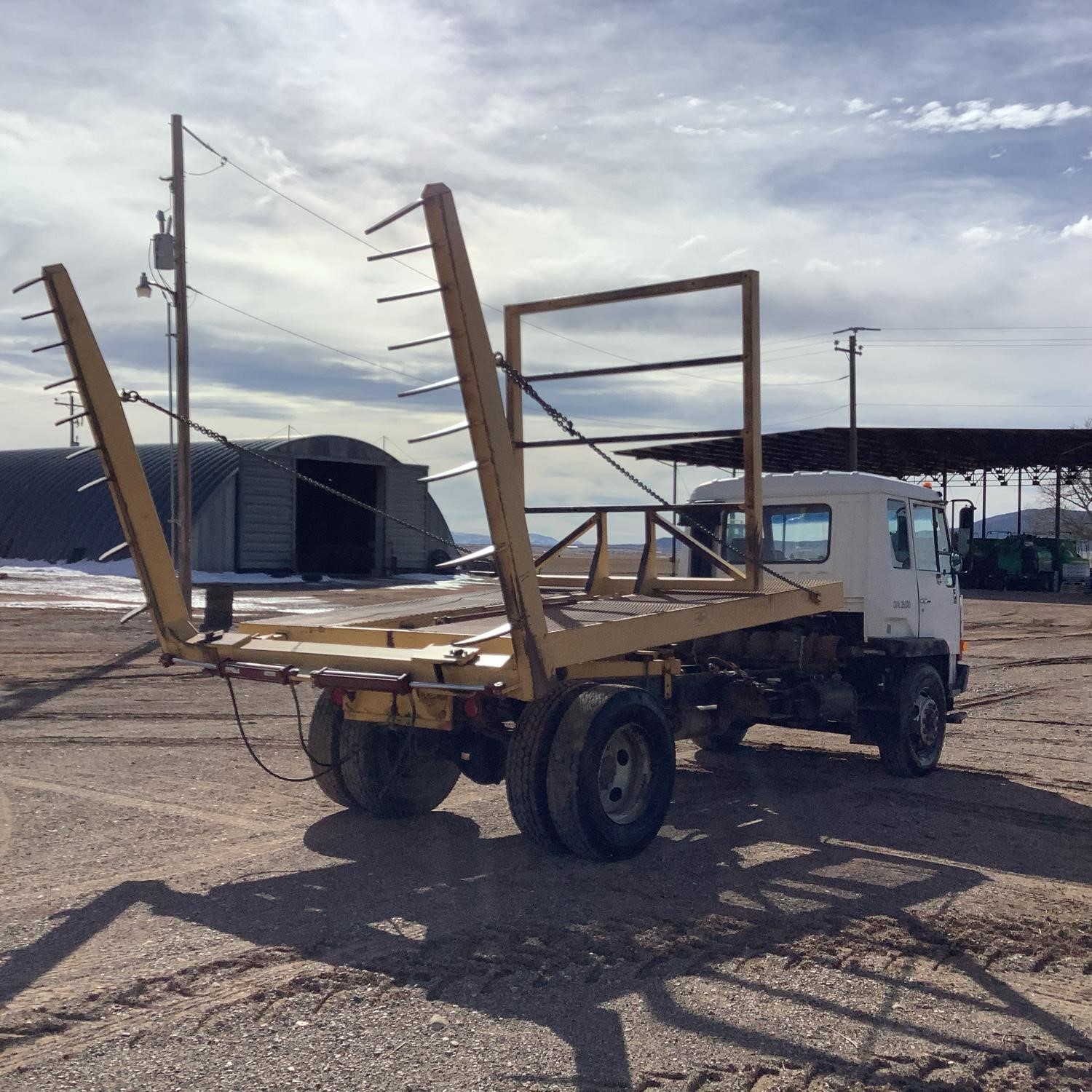 1995 Mitsubishi Fuso 457 FK5 S/A Hay Retriever Truck BigIron Auctions