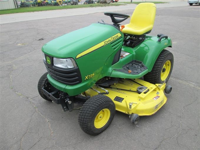 2010 John Deere X724 Tractor Lawn Mower BigIron Auctions