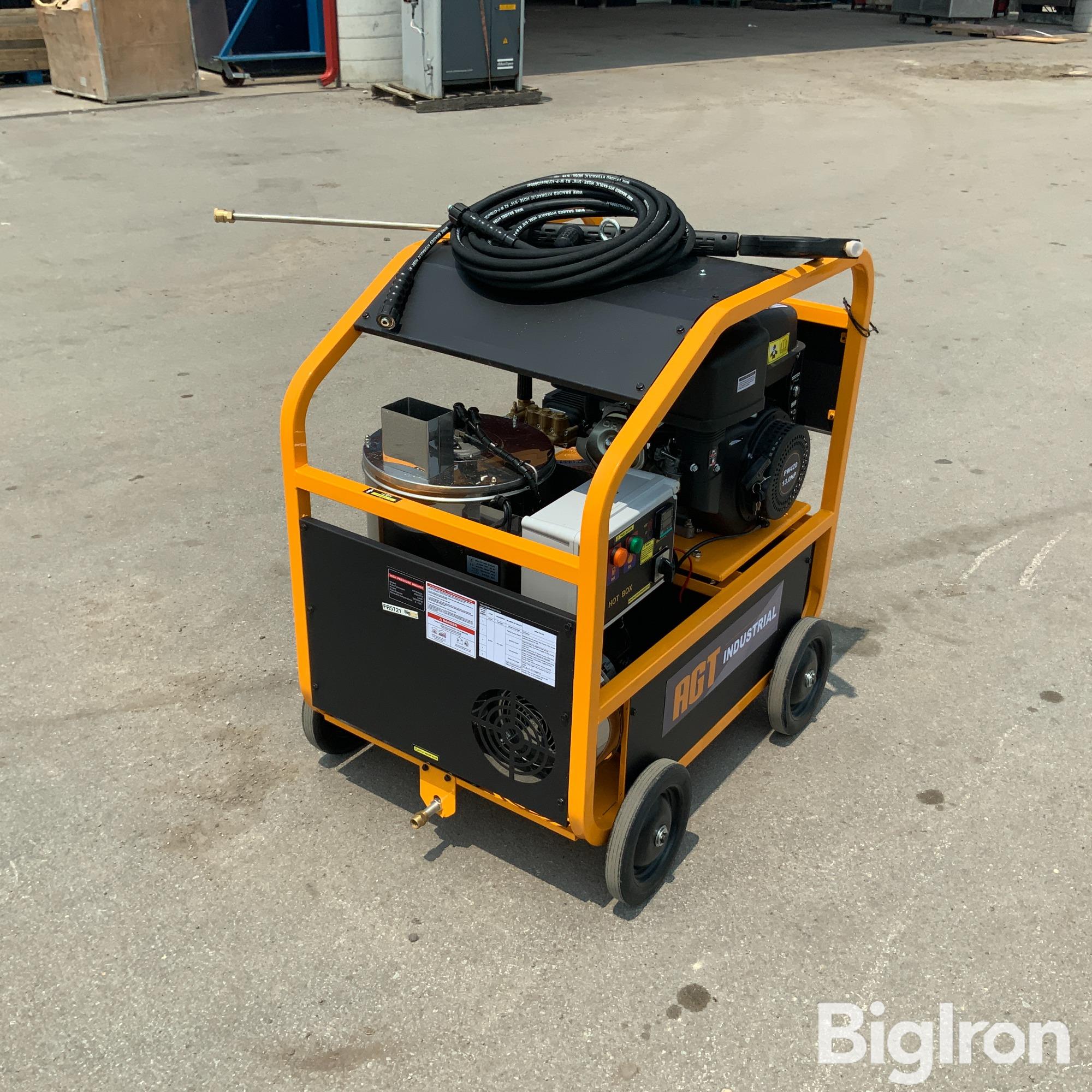 AGT HPW4000 Hot Water Pressure Washer Diesel Burner 4 000 PSI 13HP