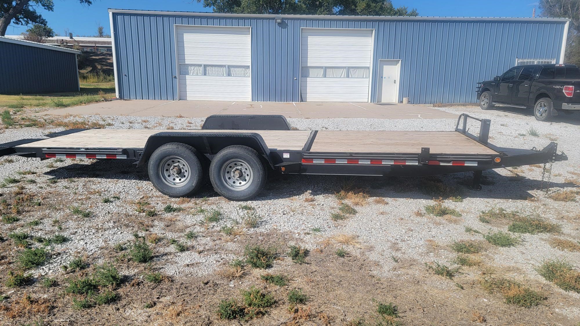 2017 Kaufman T/A Tilt Deck Trailer BigIron Auctions