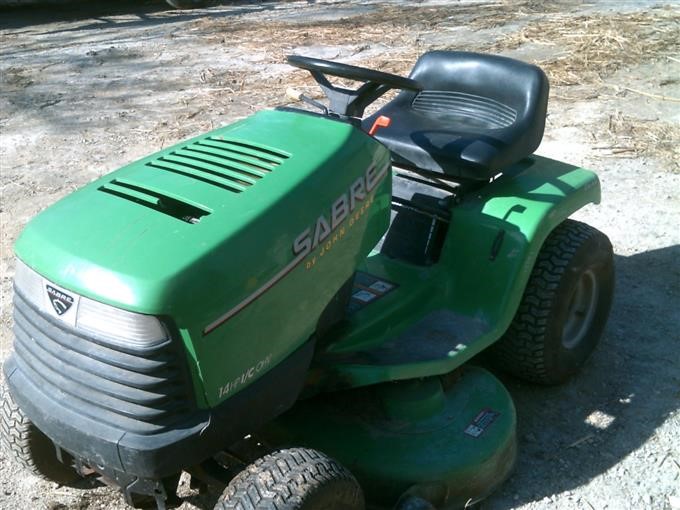 Sabre john deere online mower