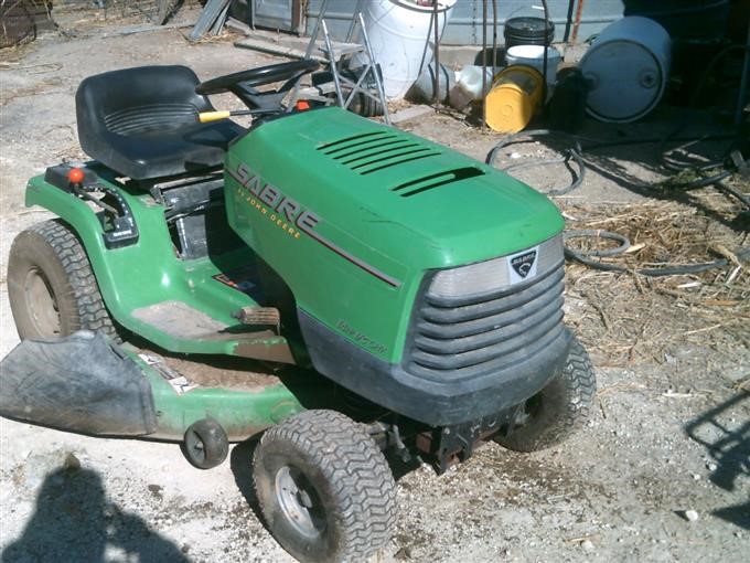 Sabre john deere mower hot sale