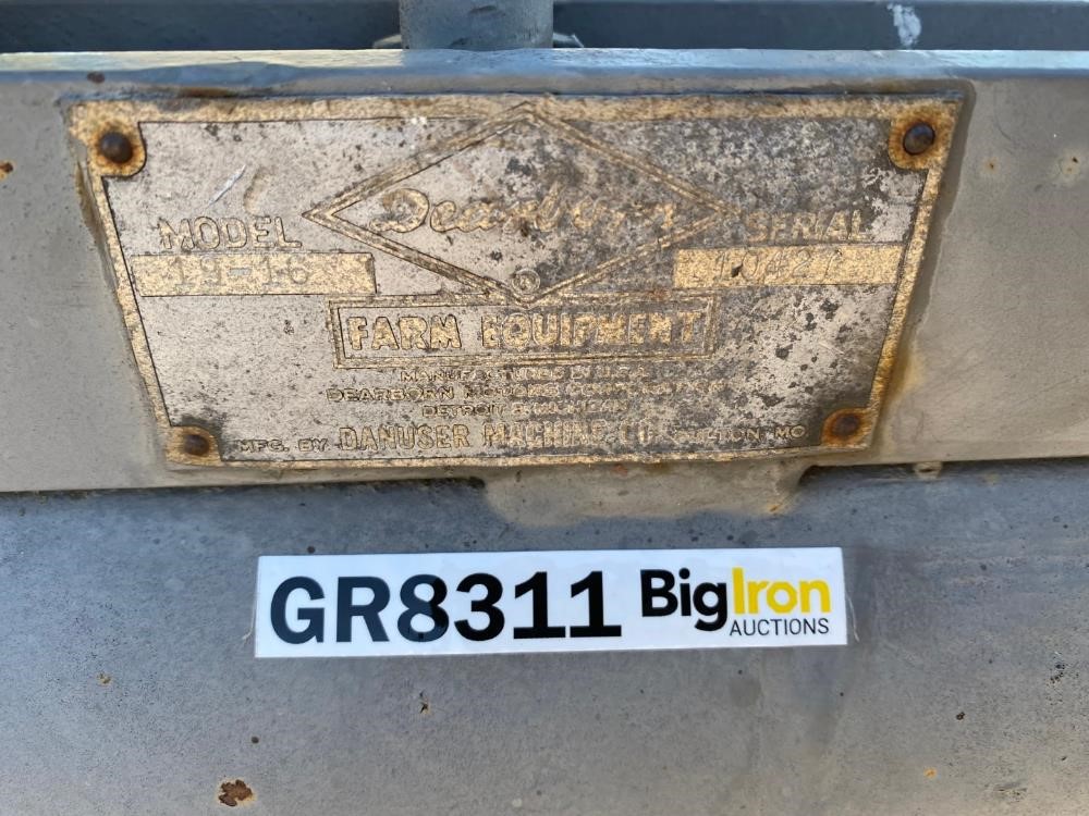 Dearborn 19-16 3-Pt Blade BigIron Auctions