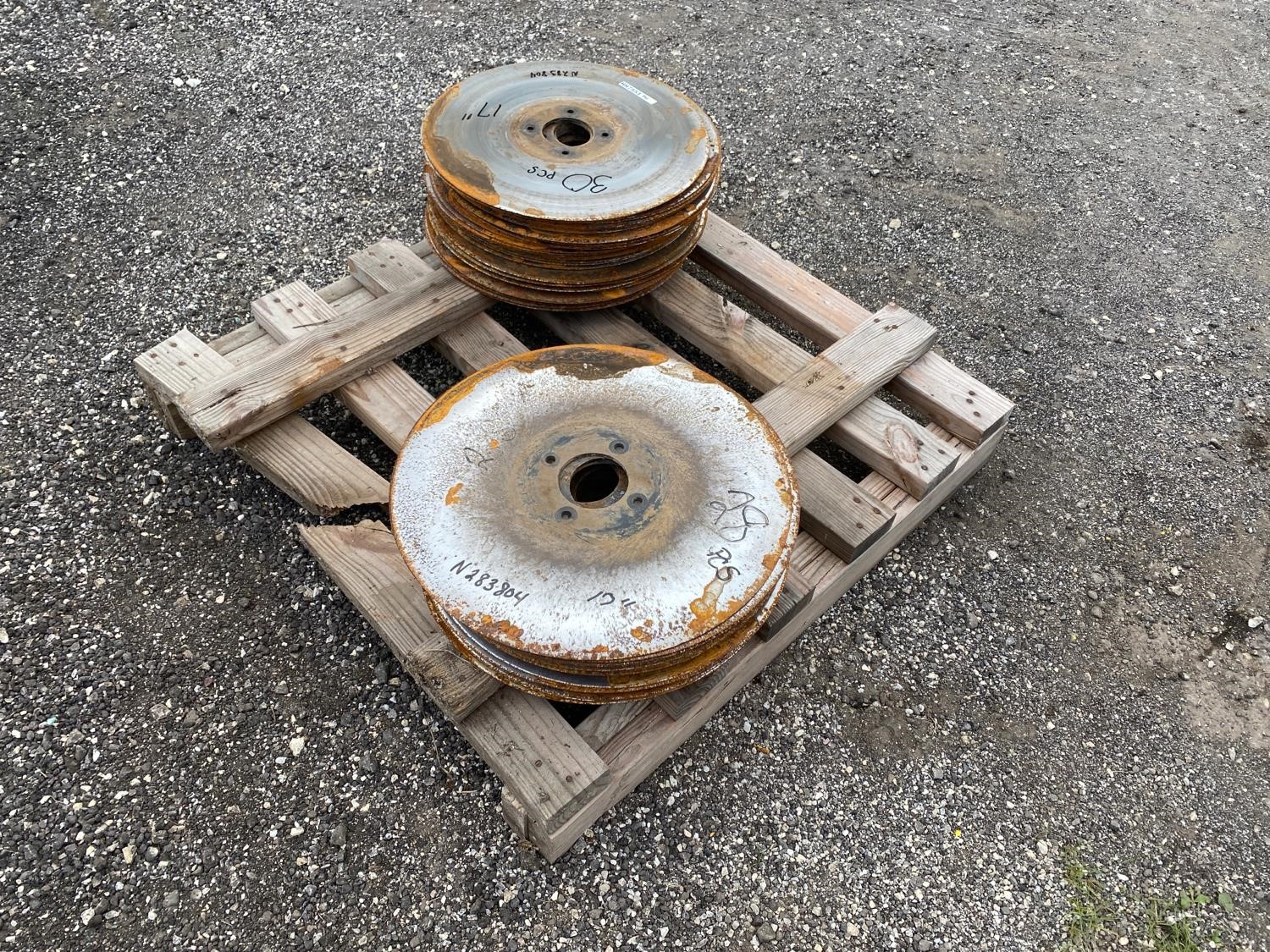 John Deere N283804 Seed Opener Discs BigIron Auctions