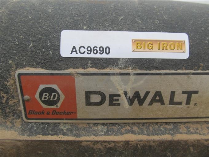 DEWALT 7739 Radial Arm Saw BigIron Auctions