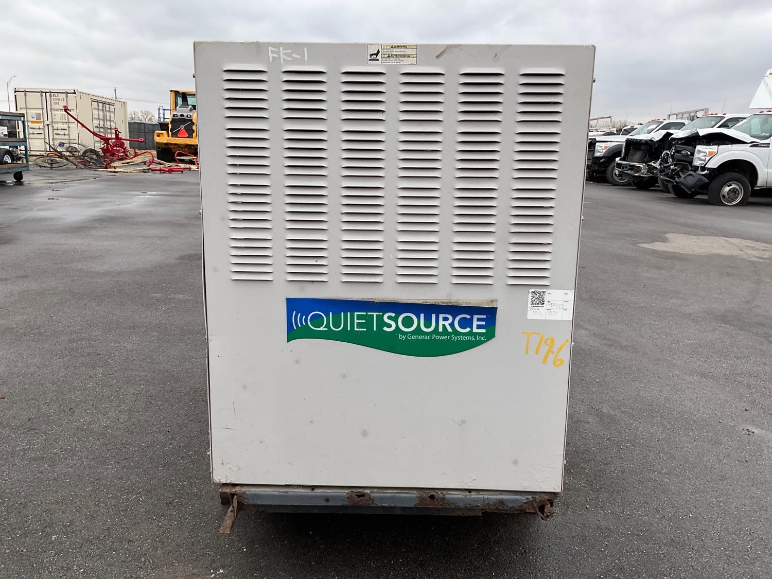 2007 Generac Model 0054210 QuietSource 45 Kw Natural Gas Standby