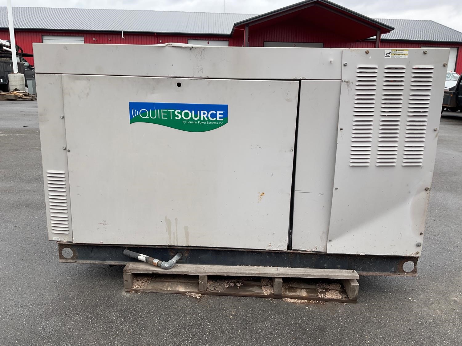 2007 Generac Model 0054210 QuietSource 45 Kw Natural Gas Standby