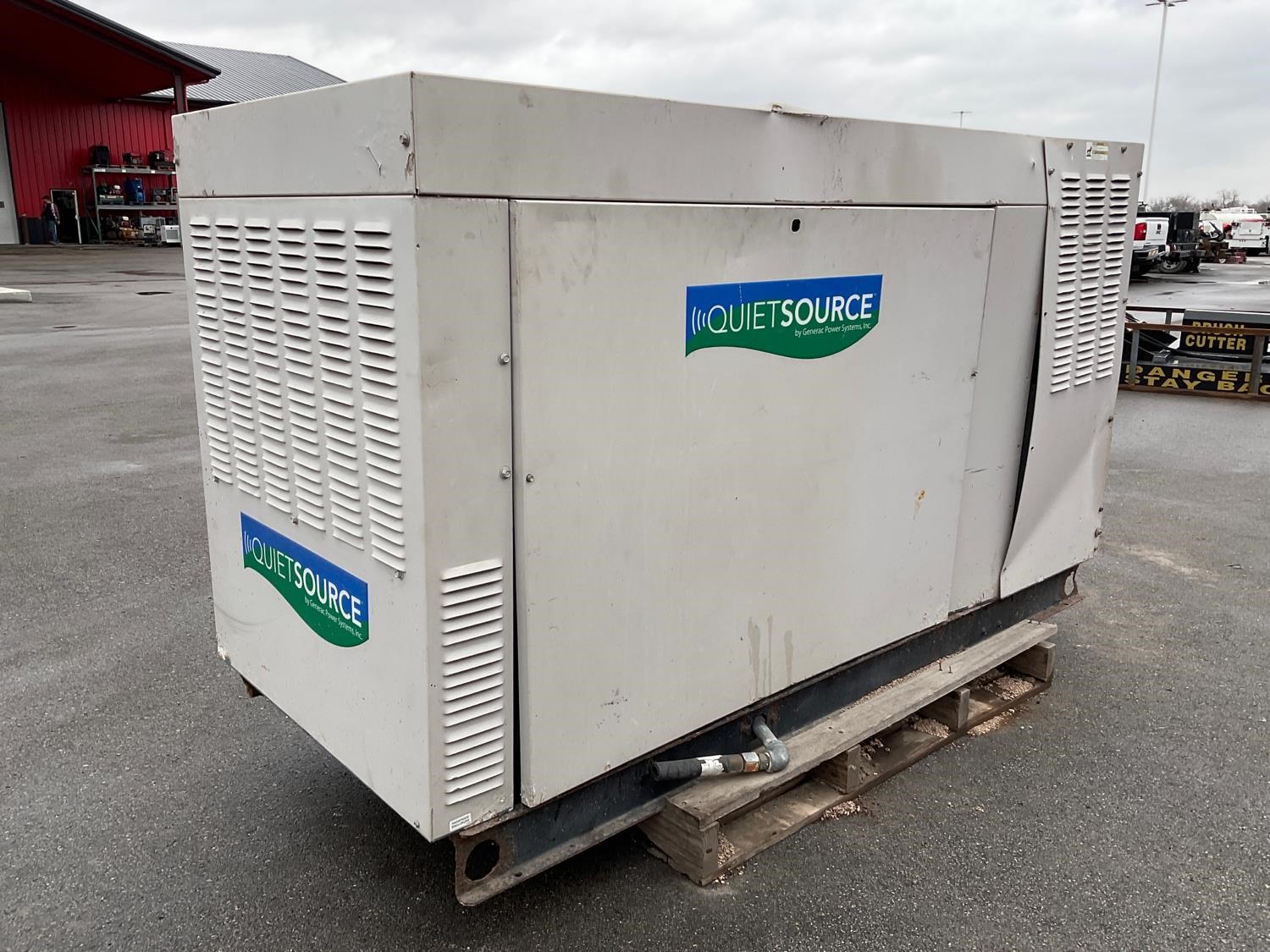 2007 Generac Model 0054210 QuietSource 45 Kw Natural Gas Standby