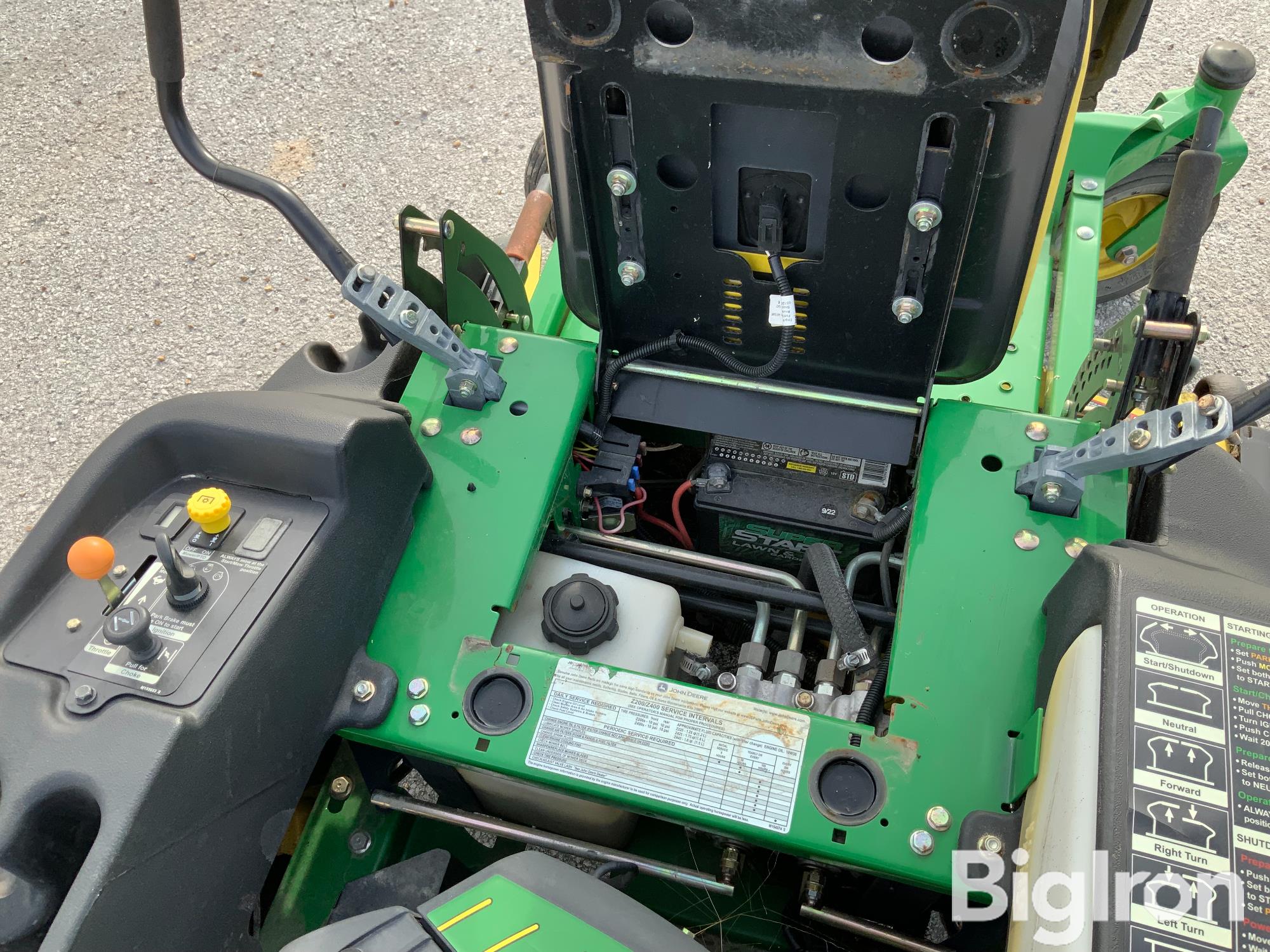 John Deere Z425 Zero Turn Mower Bigiron Auctions 4993