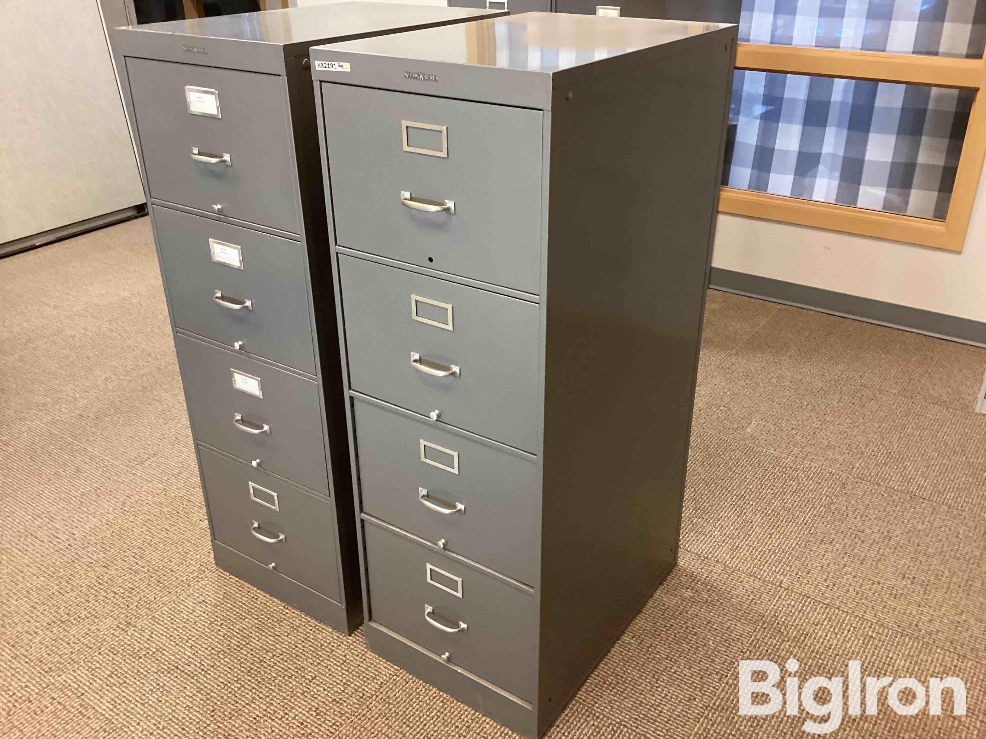 Shaw-Walker File Cabinets BigIron Auctions