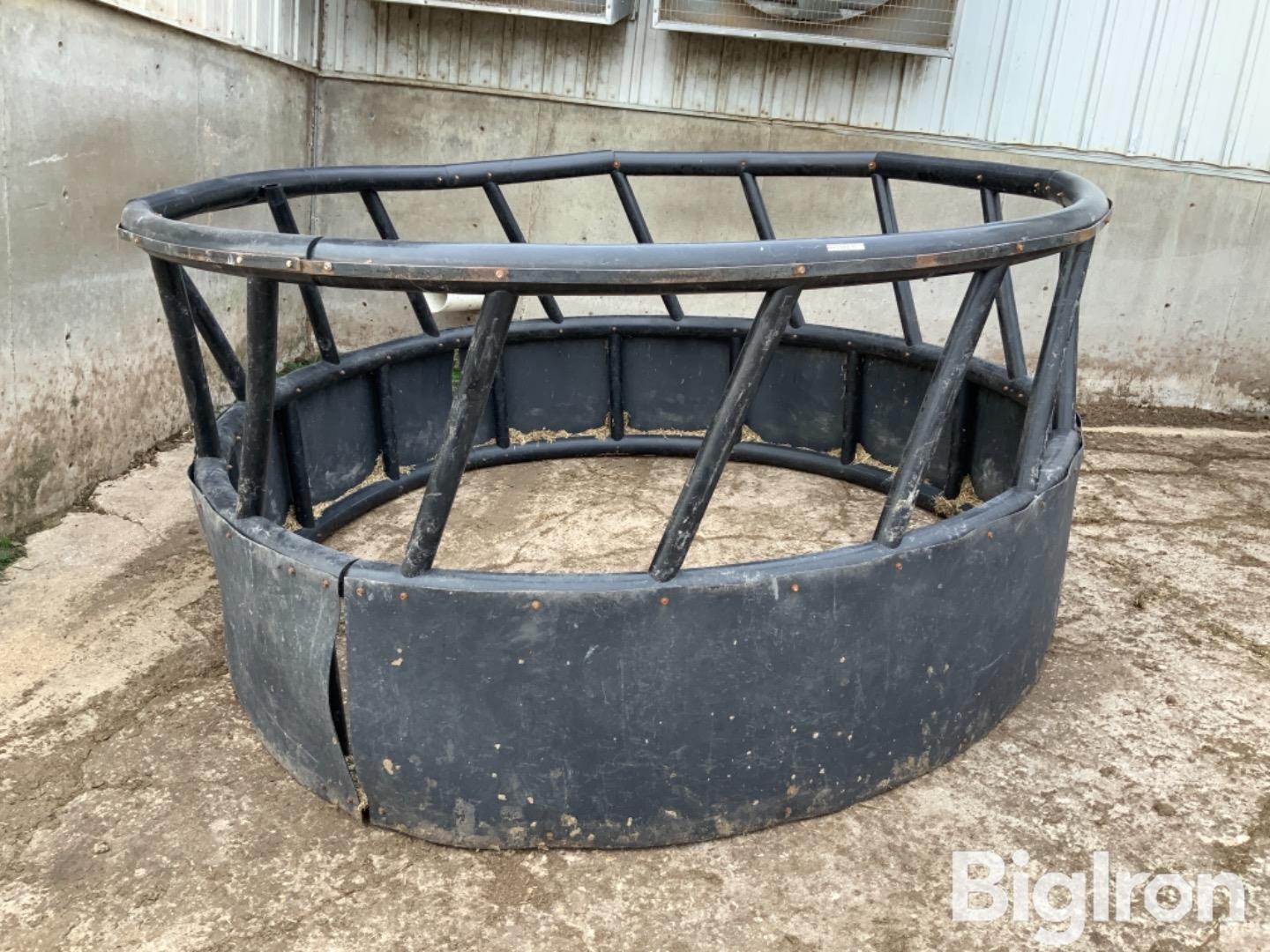 8’ Poly Round Bale Feeder BigIron Auctions