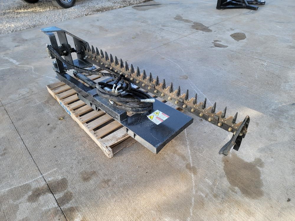 2022 Wolverine 7’ Sickle Bar Mower Skid Steer Attachment BigIron Auctions