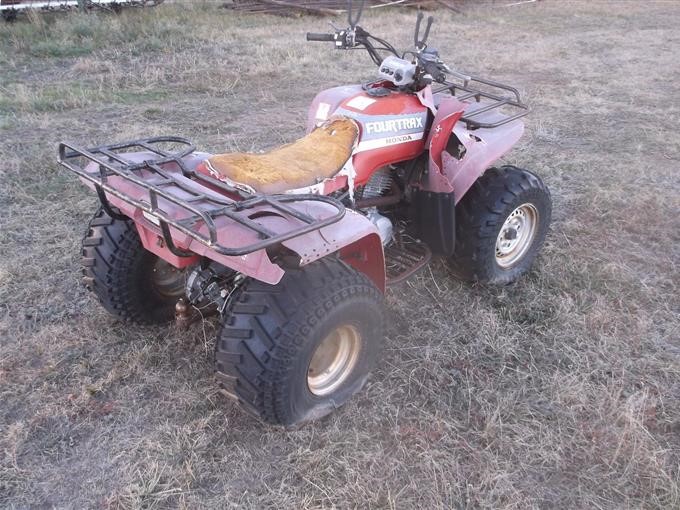 1988 Honda 300 Four Tracks 4 Wheeler BigIron Auctions