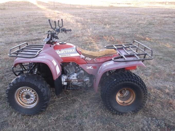 1988 Honda 300 Four Tracks 4 Wheeler BigIron Auctions