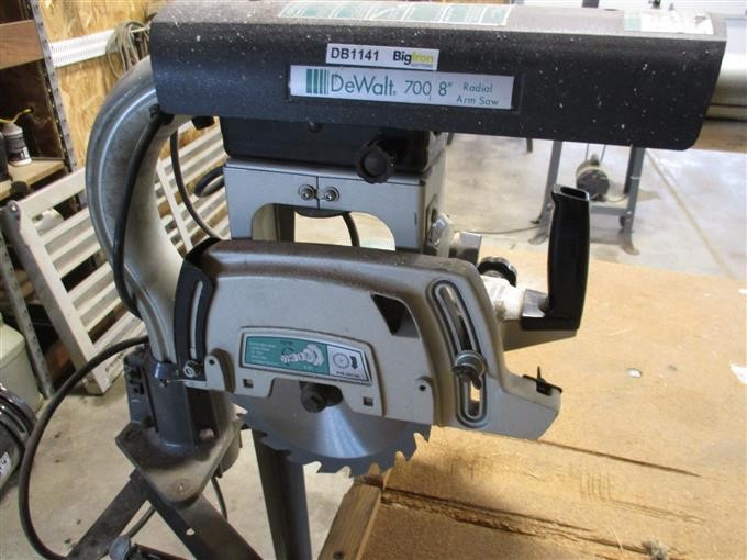 Dewalt 700 8 Radial Arm Saw Bigiron Auctions 1474