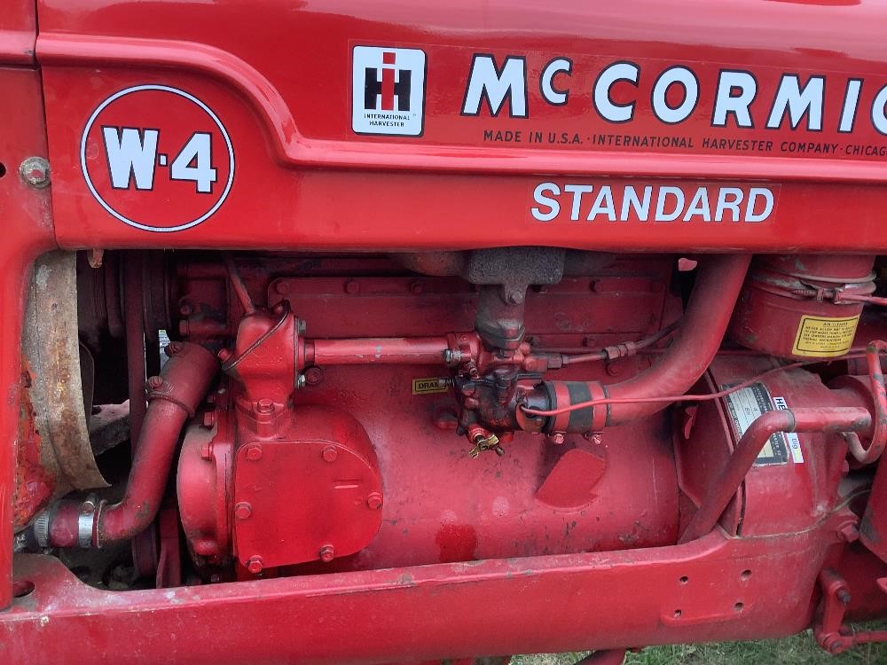 1952 International Mccormick Standard W4 2wd Tractor Bigiron Auctions