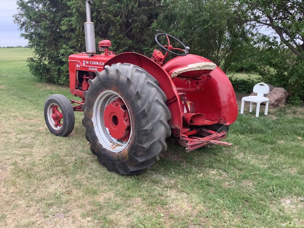 1952 International McCormick Standard W4 2WD Tractor BigIron Auctions