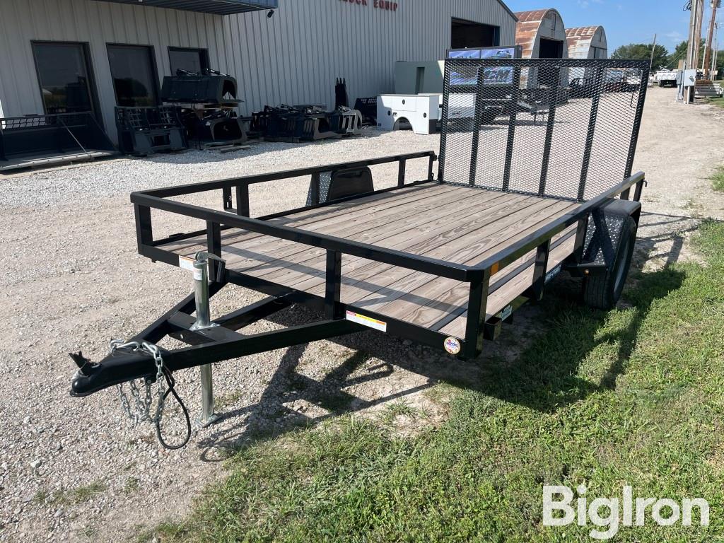 2023 Sure-Trac ST8212TA-B-030 S/A Utility Trailer BigIron Auctions