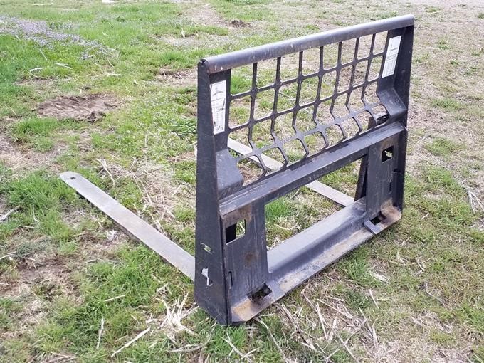 Bobcat Skid Steer Pallet Forks BigIron Auctions