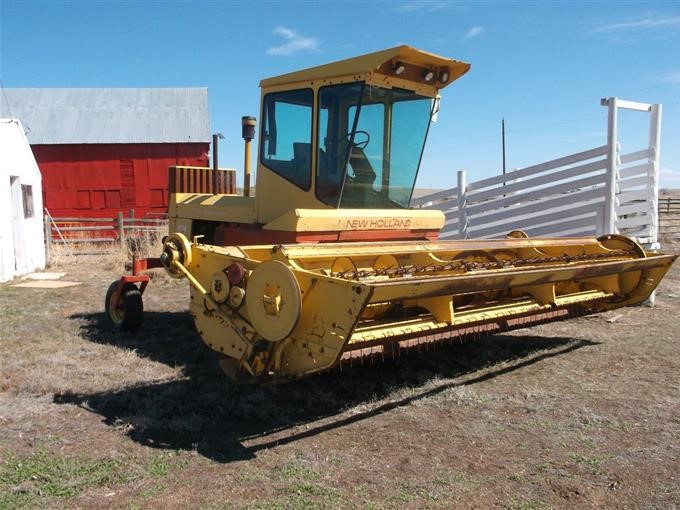 1981 New Holland 1114 Self Propelled Windrower Conditioner BigIron Auctions