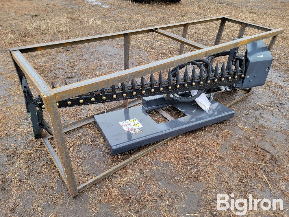 2023 Wolverine SBW-12-72W 6' Sickle Mower Skid Steer Attachment BigIron ...