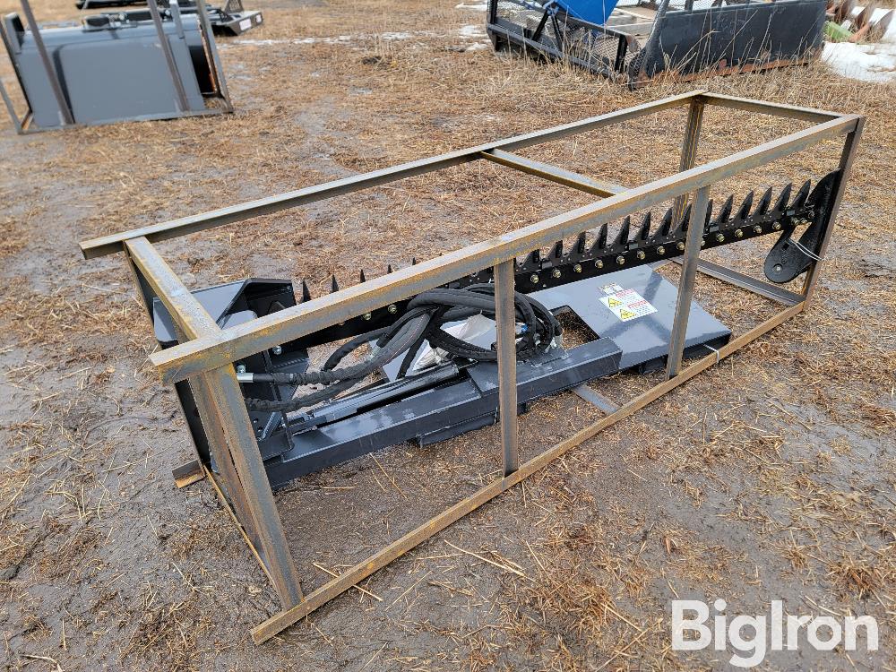 2023 Wolverine SBW-12-72W 6' Sickle Mower Skid Steer Attachment BigIron ...