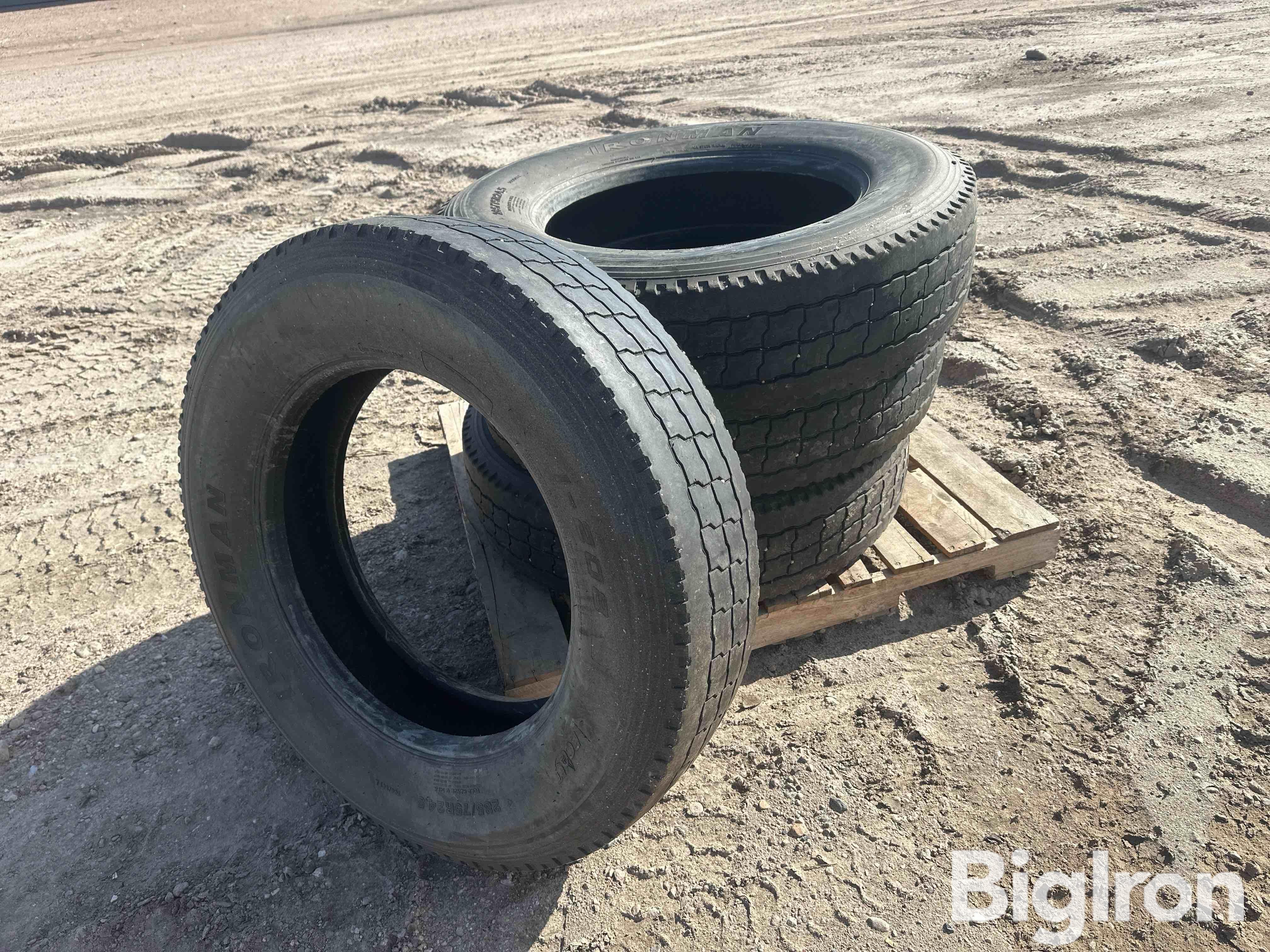 Ironman 285/75R24.5 Semi Truck Tires BigIron Auctions