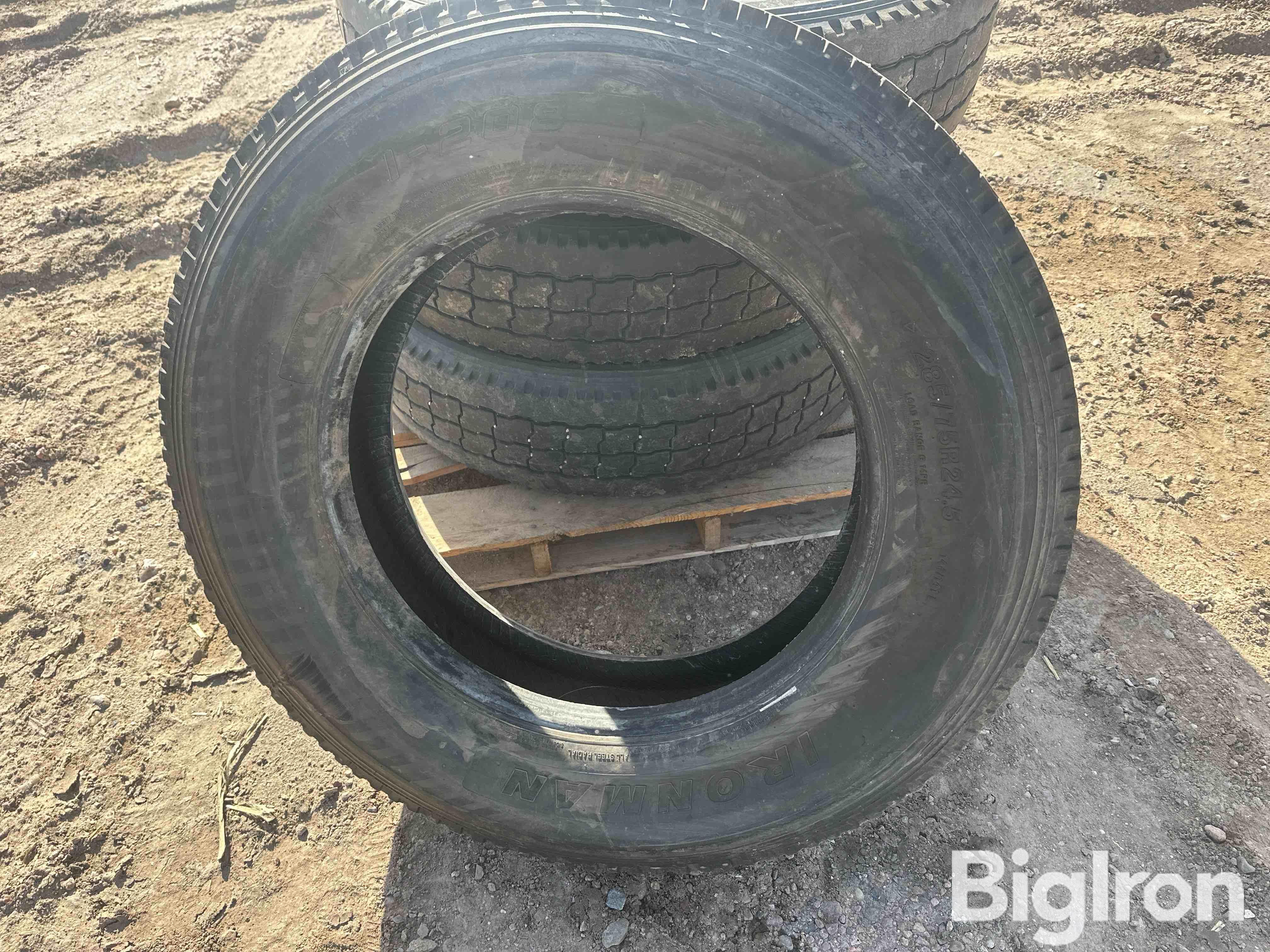 Ironman 285/75R24.5 Semi Truck Tires BigIron Auctions