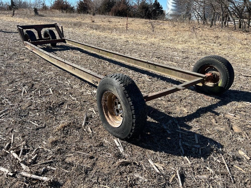 Lowboy Trailer Frame Bigiron Auctions