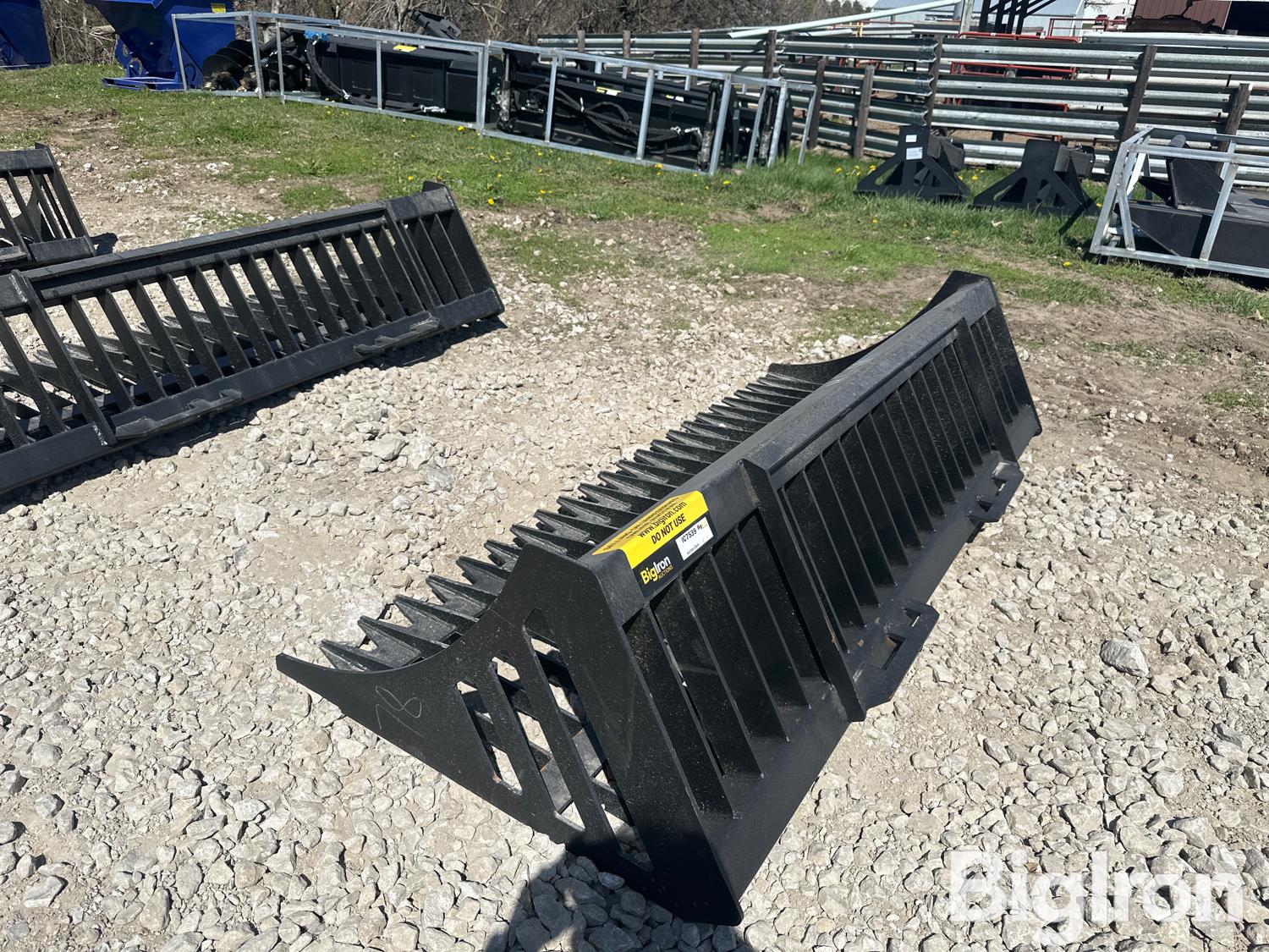 2022 Greatbear Rock Bucket Skid Steer Attachment BigIron Auctions