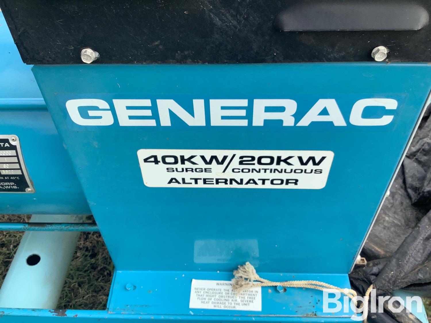 Generac 6870-1 PTO Generator BigIron Auctions