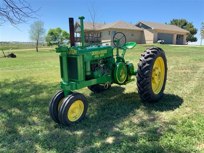 1938 John Deere Unstyled G 2wd Tractor Bigiron Auctions