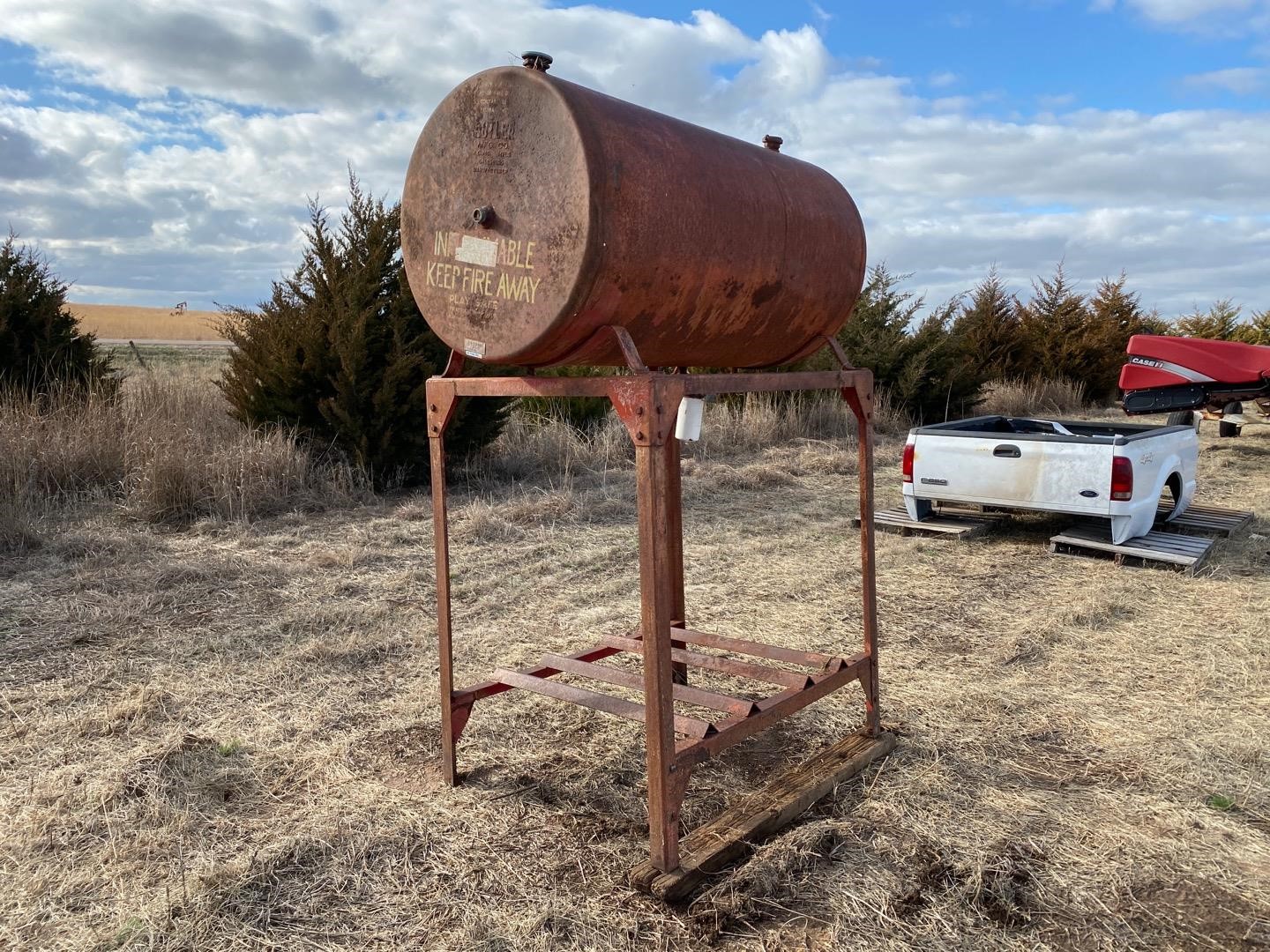 Gravity Flow Fuel Tank On Stand BigIron Auctions, 47% OFF