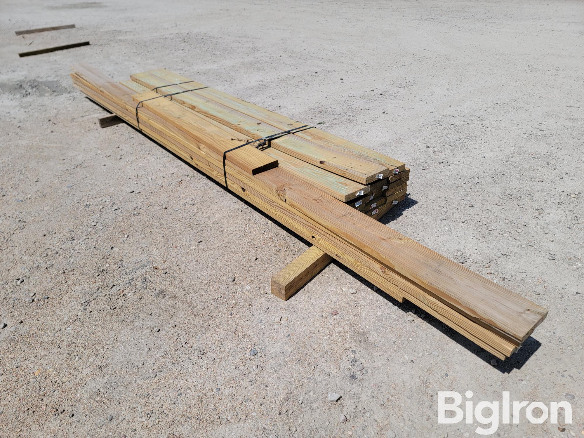 2x8 Green Treated Construction Lumber BigIron Auctions