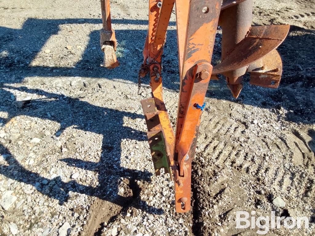 Allis-Chalmers Snap-Coupler Mounted Post Hole Digger BigIron Auctions