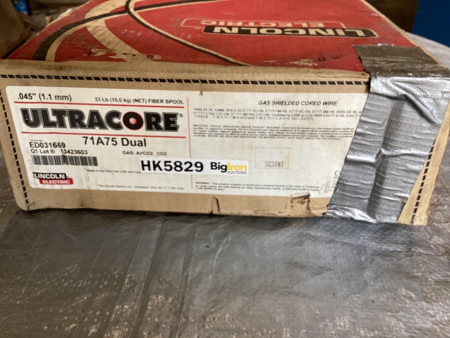 Lincoln Ultracore Welding Wire BigIron Auctions