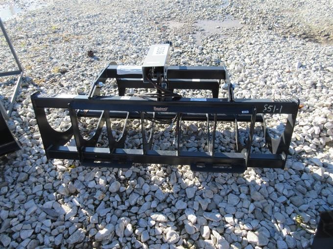 2015 Tomahawk Brush Grapple Skid Steer Attachment BigIron Auctions