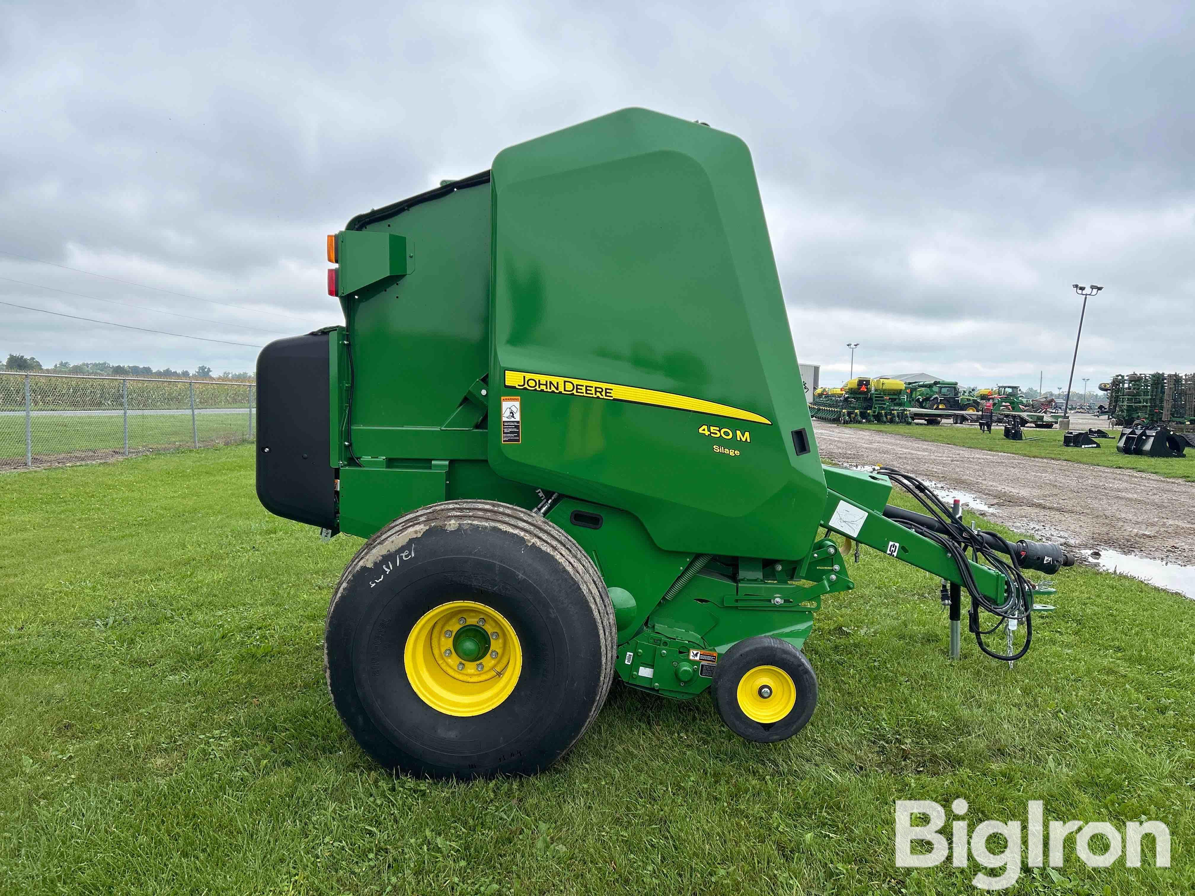 2022 John Deere 450M Silage Round Baler BigIron Auctions