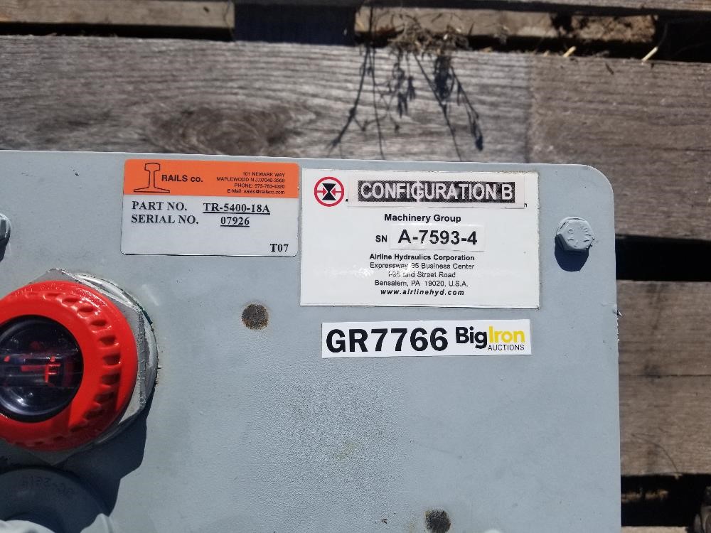 Hydr 5 HP Electric Pump BigIron Auctions