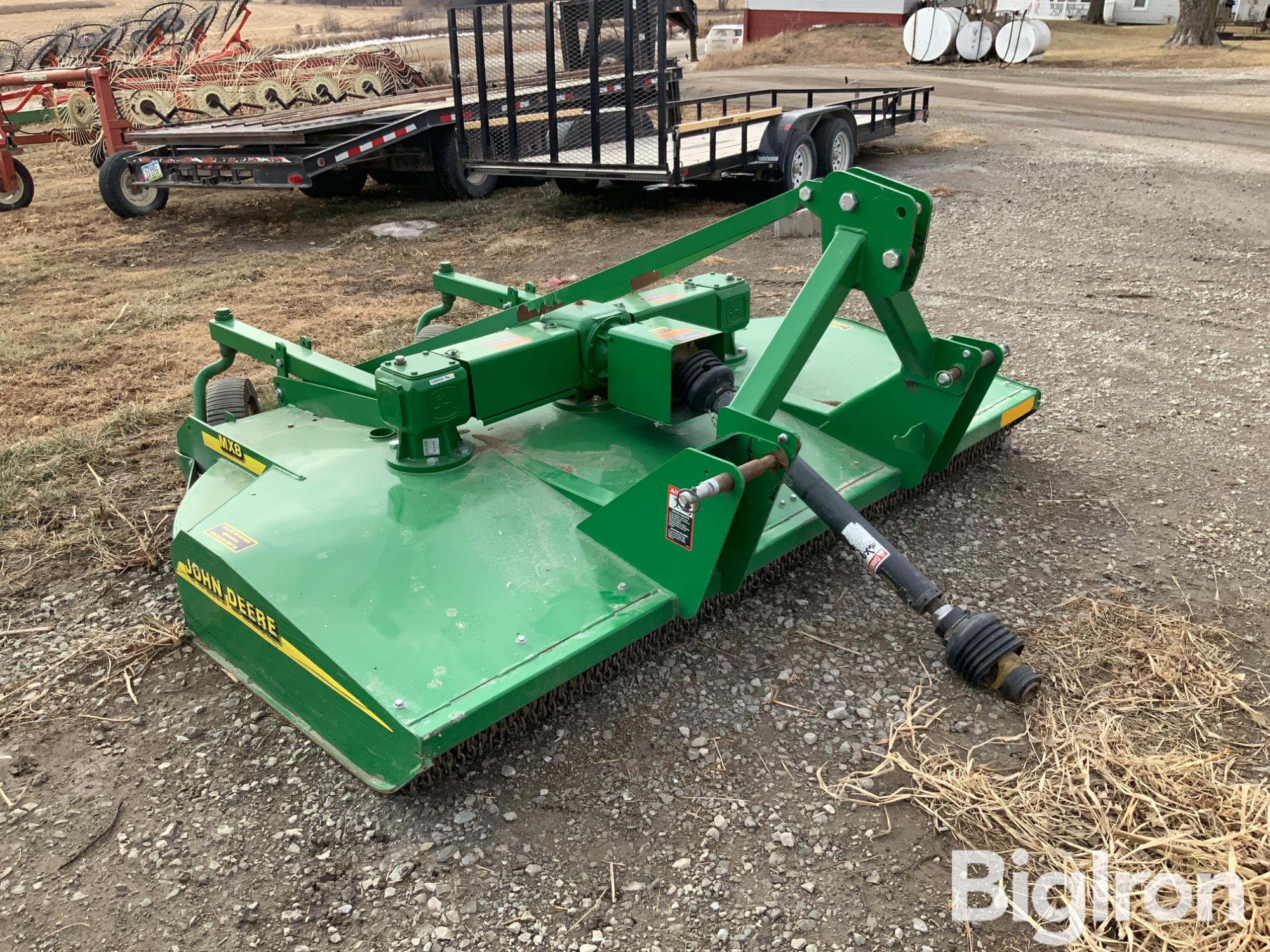 John Deere MX8 Rotary Mower BigIron Auctions