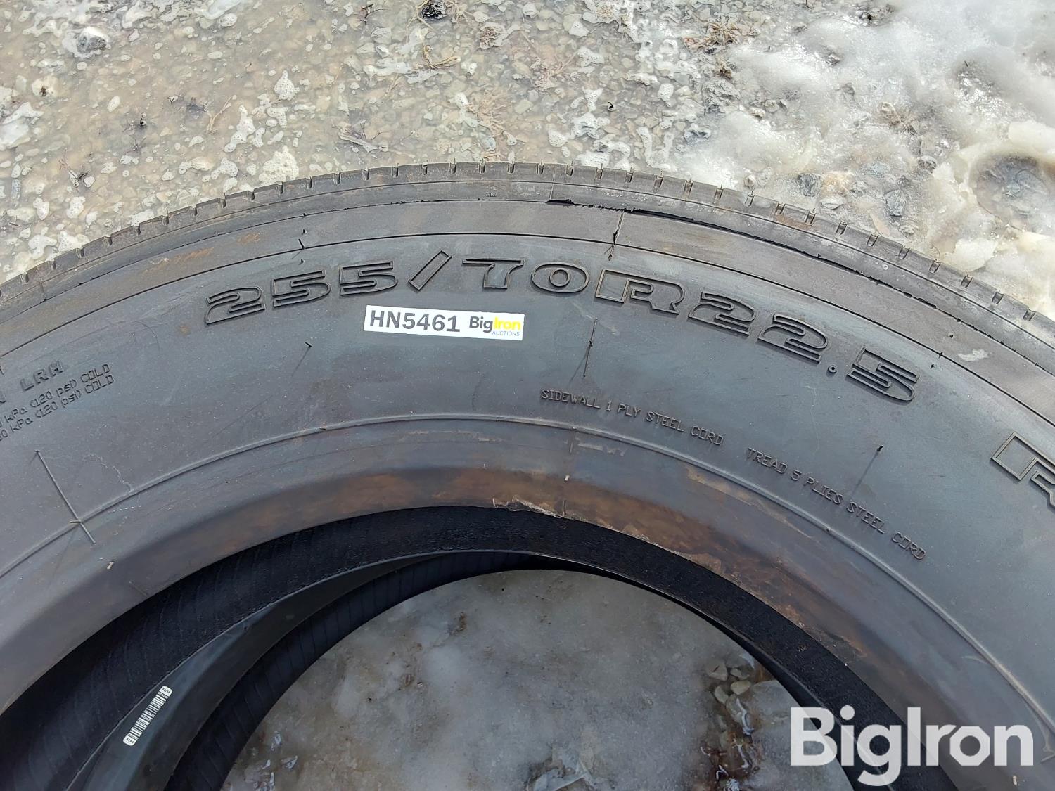 Doublecoin RT500 255/70R22.5 Tires BigIron Auctions