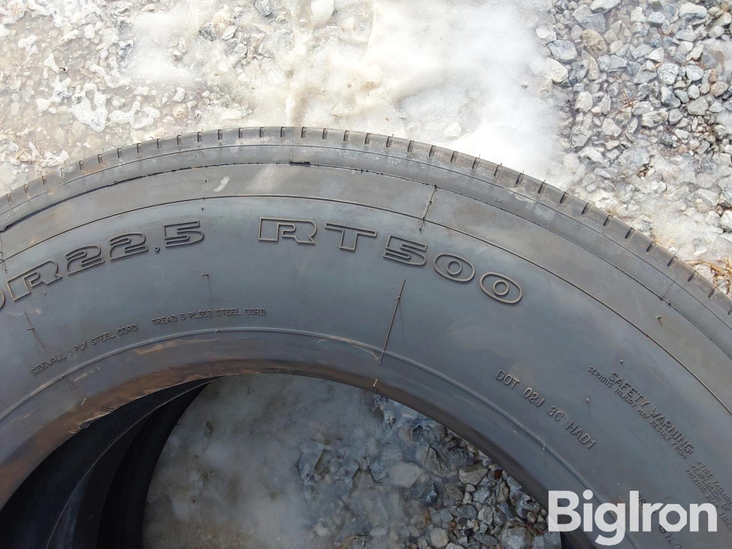 Doublecoin RT500 255/70R22.5 Tires BigIron Auctions