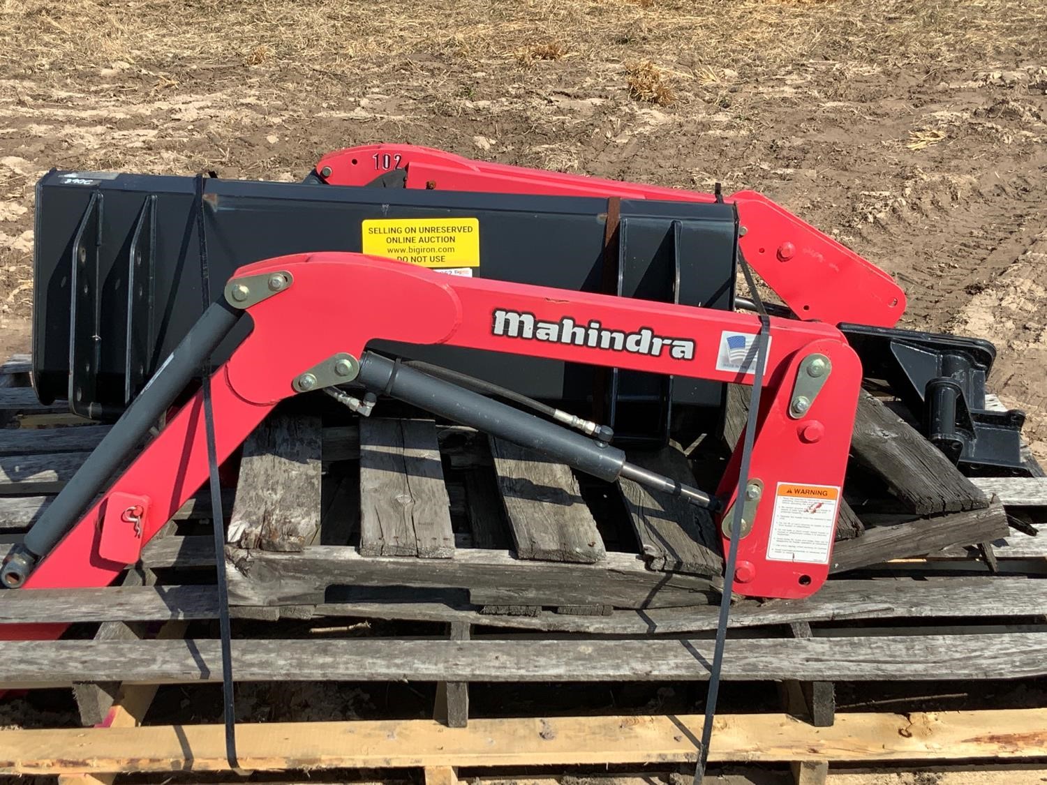 Mahindra ML102 Loader W/48” Bucket BigIron Auctions