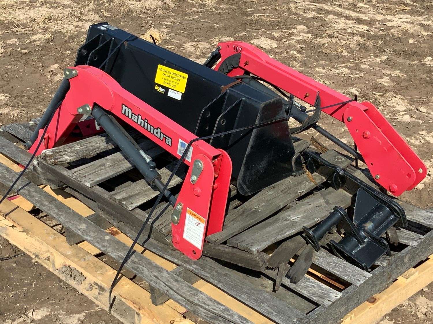 Mahindra ML102 Loader W/48” Bucket BigIron Auctions