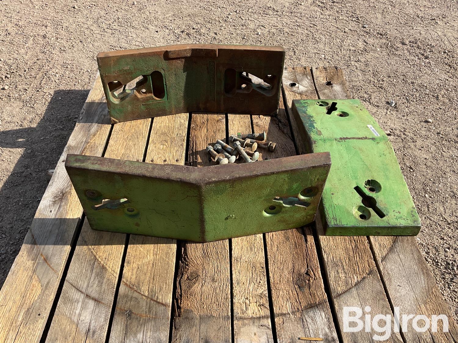 John Deere Tractor Front Slab Weights BigIron Auctions